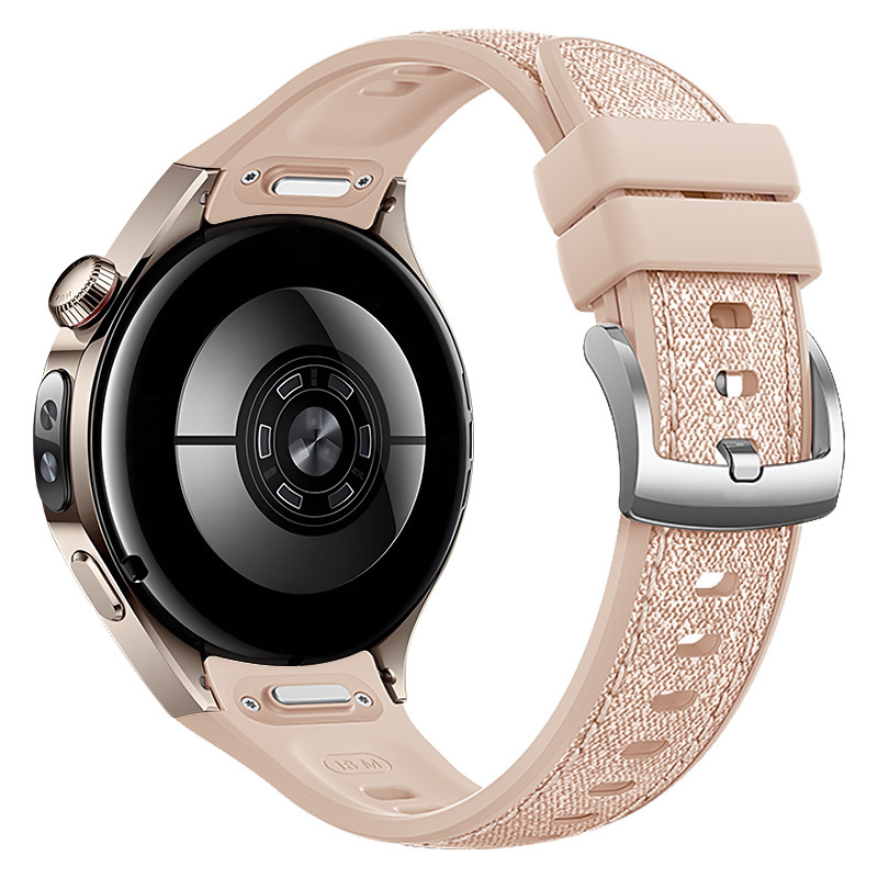 Huawei Watch5 ウォッチレザーシリコン複合ストラップに適しています。公式プレス式 watch5 ストラップと同じスタイルです。|undefined