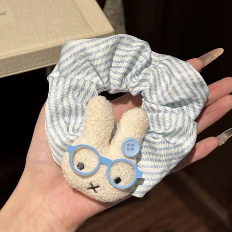 儿童可爱猫咪大肠发圈甜美女童兔子发圈不伤发头绳高弹力皮筋发饰|undefined