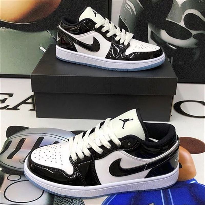 Joe 1--페이턴트 가죽 흑백 팬더