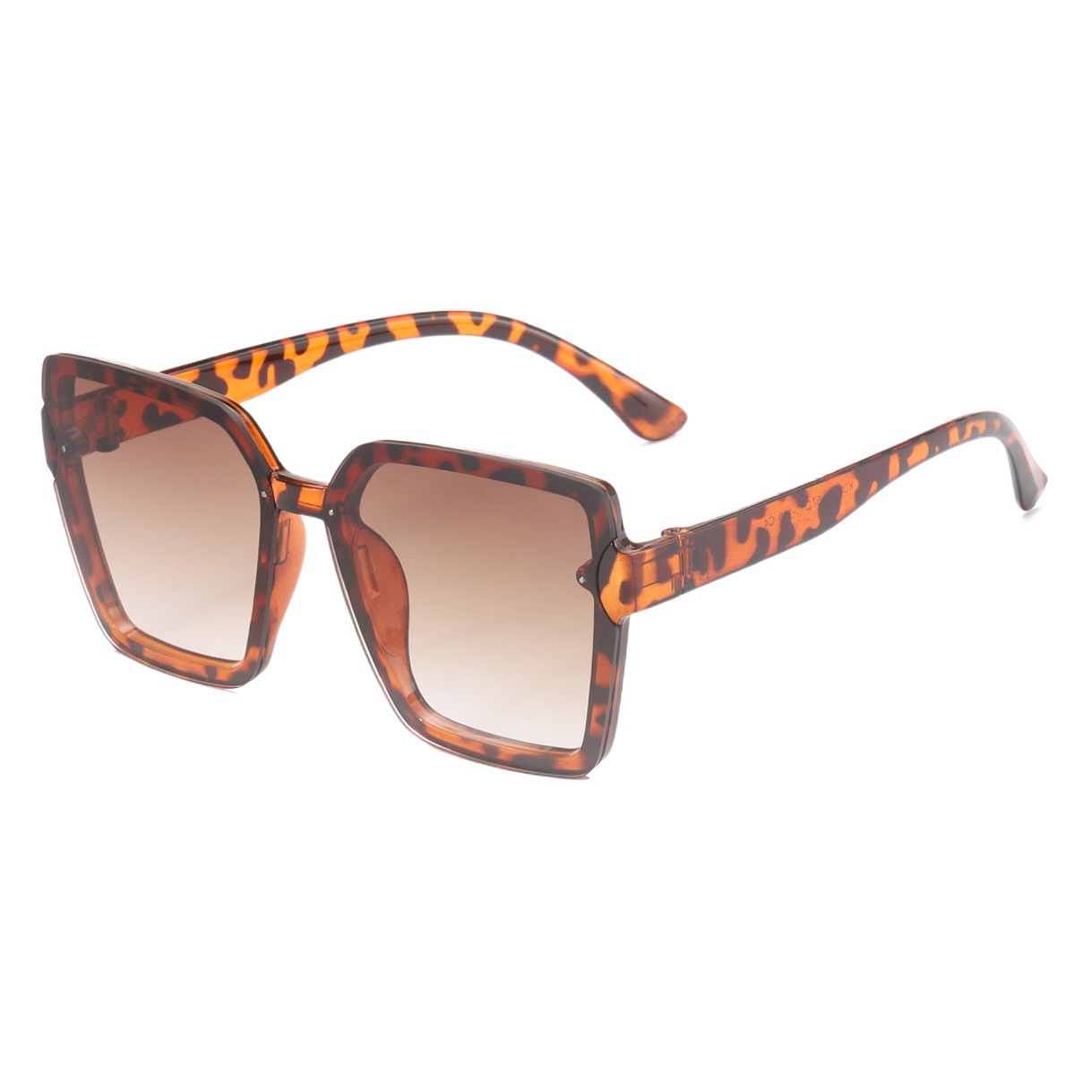 2021 nueva moda personalizada gafas de sol cuadradas de Marco grande cómodo elegante sol sombra gafas de sol de moda