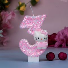クロスボーダー卸売りデジタルろうそく誕生日かわいい猫生ケーキのプラグイン装飾アマゾン速売通ソース