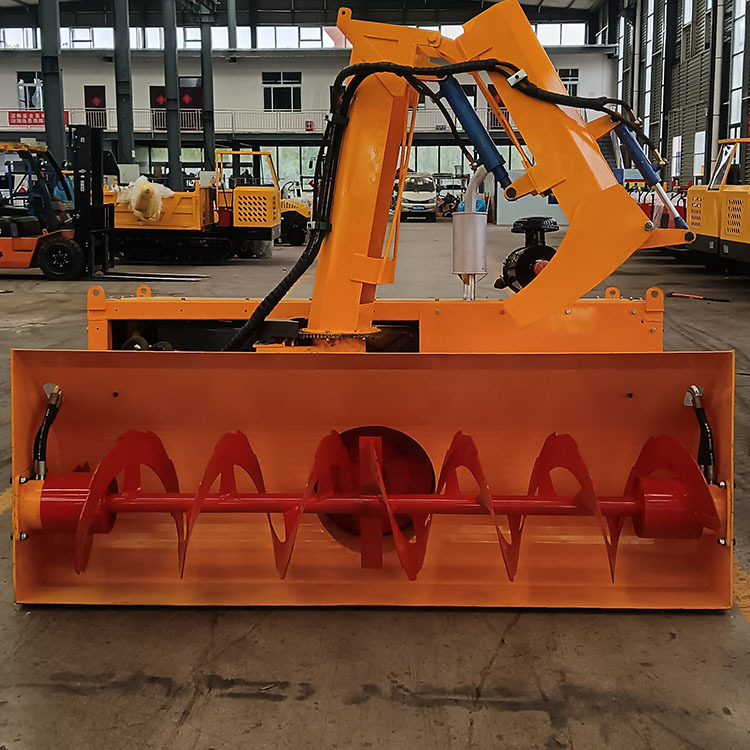 四川车载式拋雪车 冬季道路破冰清雪拋雪机 自带动力蛟龙拋雪机