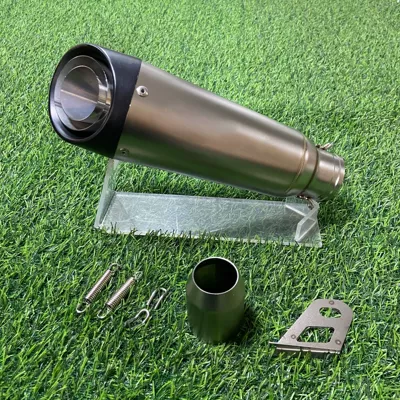 Motorcycle exhaust pipe — 250RR - three-layer-titanium-blackhead-unconnected-ear-model-51mm