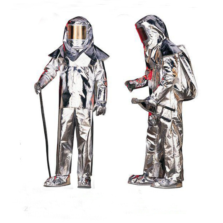消防救援1000度分体简易避火服MKF-05消防隔热服铝箔防火服