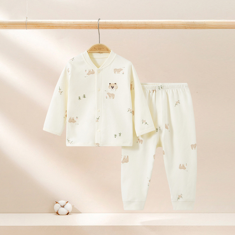Primavera, otoño, invierno, ropa interior para bebés, algodón puro recién nacido, calentamiento para hombres y mujeres, ropa interior para niños, pantalones de otoño para bebés