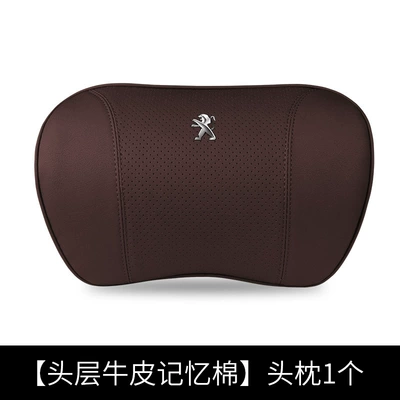 4008/408/3008/5008/308 Neck Pillow and – Headrest - brown-one-headrest