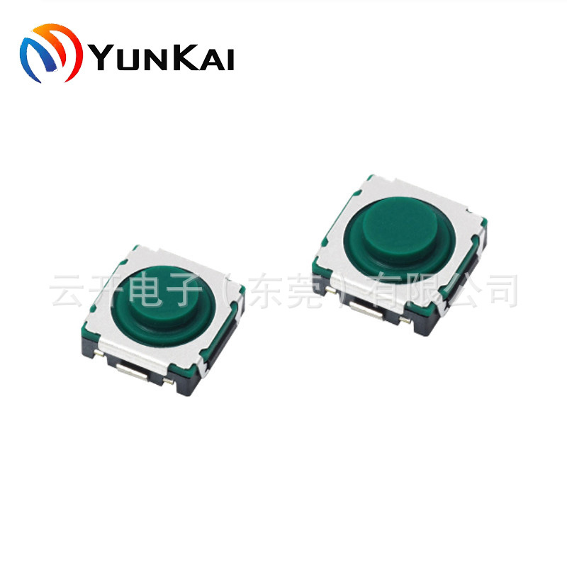 8.5*8.5*3.95mm 静音无声 硅胶按键开关  IP67防水轻触开关