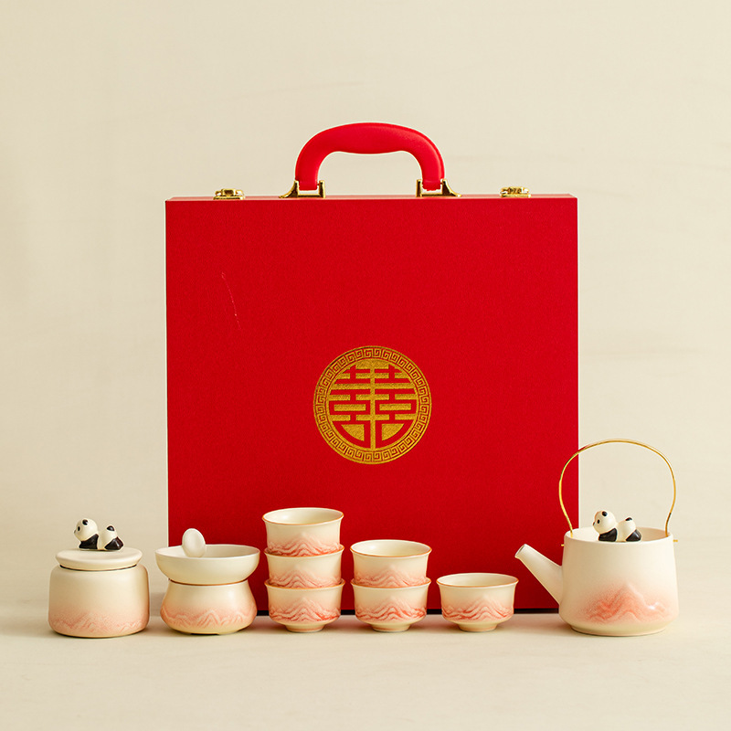 新婚礼物送新人茶具套装结婚礼品送闺蜜新娘陪嫁订婚实用乔迁送礼|undefined