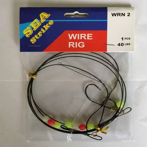 Sea Fishing Rafting Fishing Group Tied Fishing Steel Wire Sub-Line Hook Double Fishhook Flowing Water Fishless Floating and Floating Fishing Group
