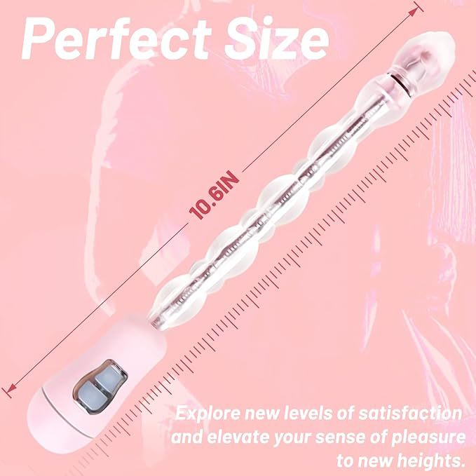 Transformable Dragon Vibrating Anal Plug with Beads, Rechargeable TPE Design — detail image 6