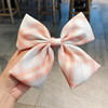 Retro hairgrip with bow, hair accessory, Korean style, French retro style, internet celebrity