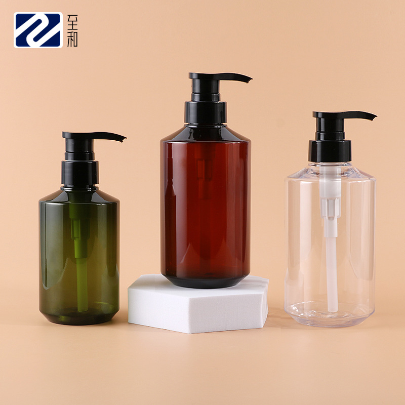 In-Stock Press-Type Dispenser Bottles: 300ml Hand Sanitizer Bottle, 500ml Shampoo Bottle, Hotel Bathroom Care and Shower Gel Bottle