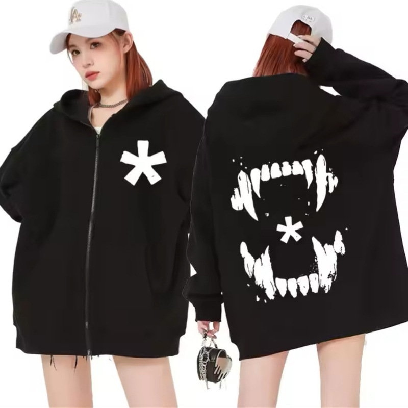 Rapper Playboi Carti Opium Teen X Zip Hoodie Male Female Fashion Gothra