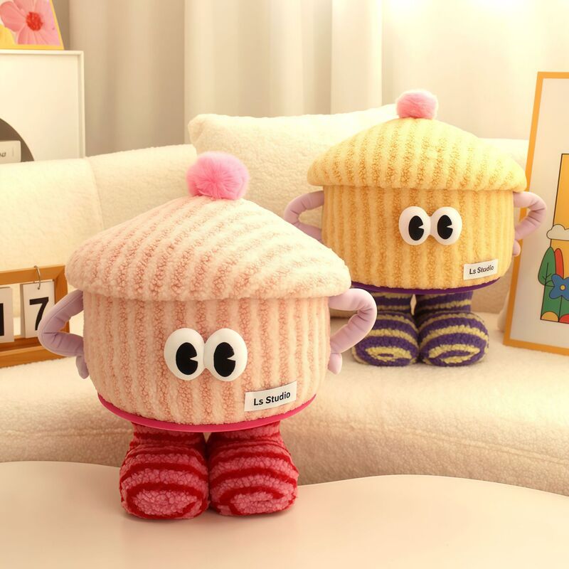 Cartoon Monster Dopamine Cotton Rope Storage Basket with Lid for Living Room Desktop Decoration, Household Toy, Snack, and Miscellaneous Items Organizer Cartoon Monster Dopamine Cotton Rope Storage Basket with Lid for Living Room Desktop Decoration, Household Toy, Snack, and Miscellaneous Items Organizer