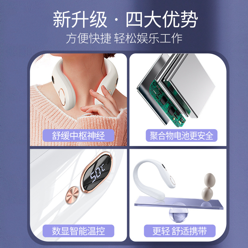 뜨거운 판매 교수형 목 손 따뜻하게 목 따뜻한 휴대용 휴대용 전원 은행 게으른 USB 손 따뜻하게 전원 은행 2-IN-1