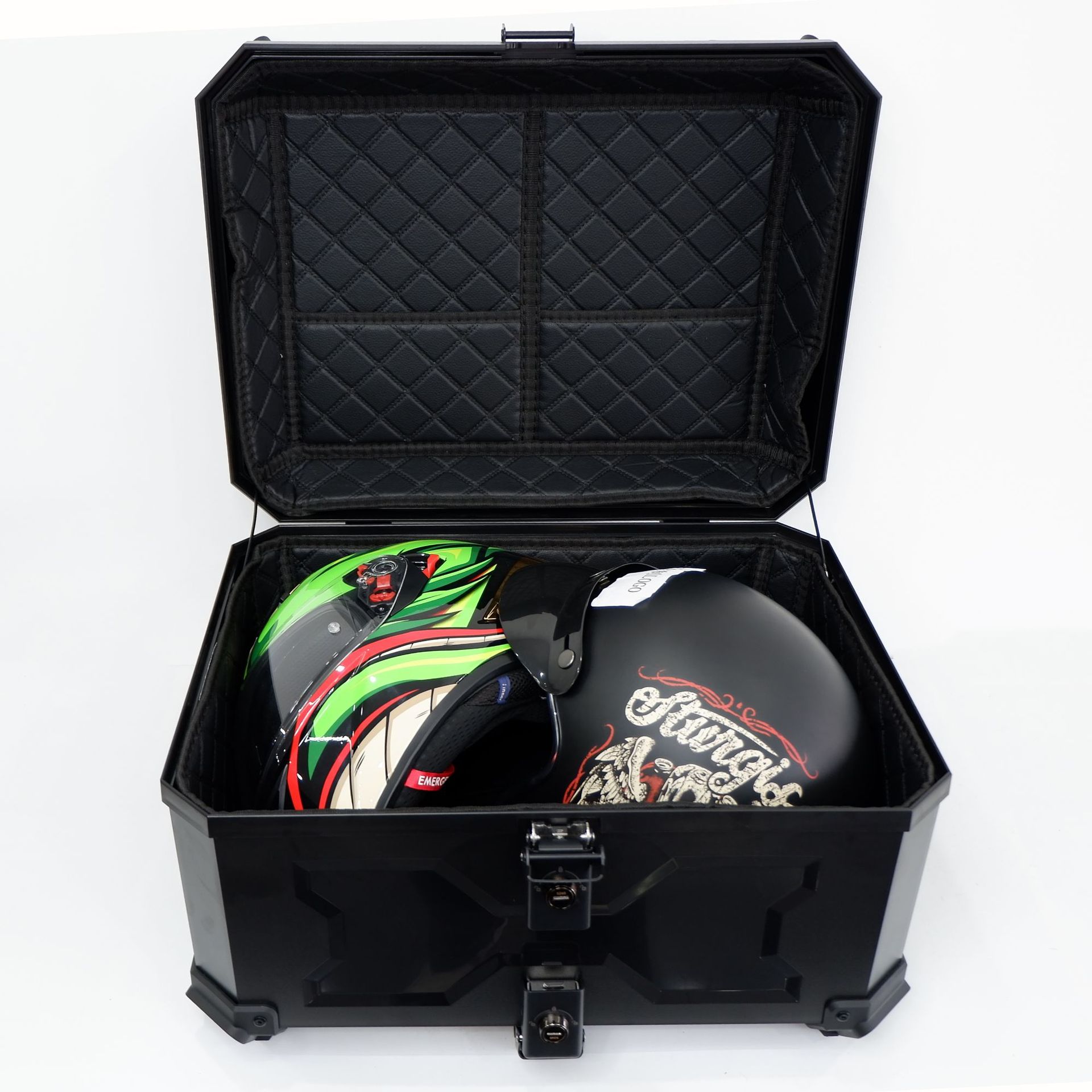 58L Electric Vehicle Rear Trunk Plastic Trunk Abs Plastic Box Storage Box Tool Box Scooter Large Capacity