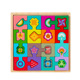 Wooden MZM flat puzzle board fruit type