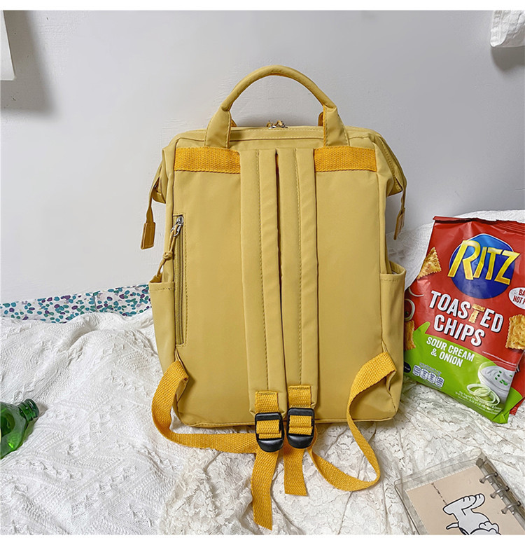 Mochila ultraligera de nailon para mujer, de gran capacidad, ideal para viajes y escuela, con estampados elegantes, duradera y resistente al agua._voghion.com