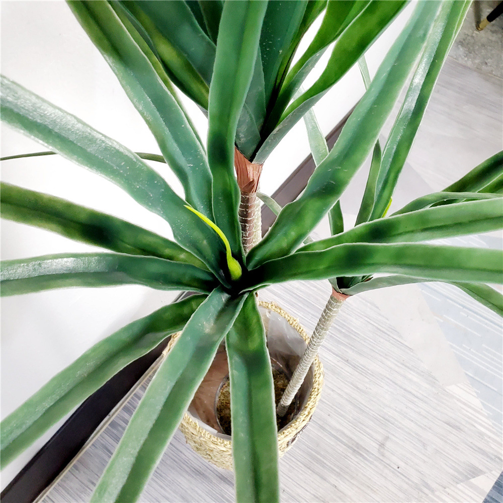 Planta de simulación, girasol, árbol de hierro, árbol de interior y exterior, planta grande, planta en maceta, centro comercial, decoración de paisajismo de árbol de hierro