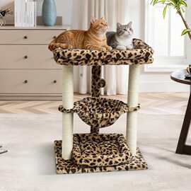 猫爬架猫窝猫树一体架子不占地家用猫架跳台观景台玩具占地小