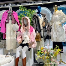 杭州知名老品牌冬季羽绒服折扣尾款货走份批发实体店直播热销货源