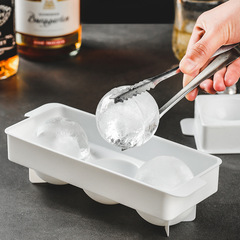 Whiskey ice ball mold maker ice tray mold bar frozen ice cube mold box quick freezer silicone lid