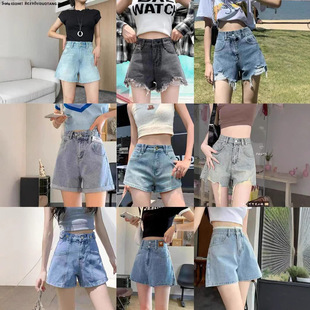 Clearance Sale of Denim Miscellaneous Items for Women, 2025 Spring/Summer New Short Denim Shorts Trendy Outfits
