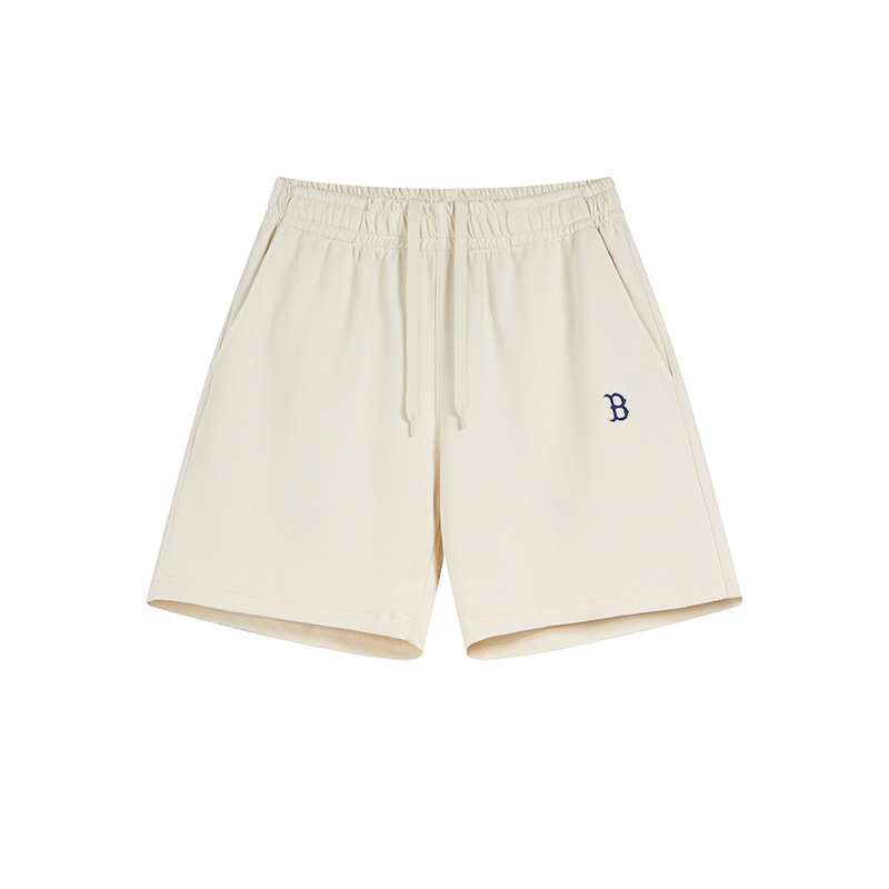 Mlb High-Quality Trendy Brand Unisex Couple Shorts with Small Logo, Solid Color Simple Sports Casual Pants, 2024 Summer New Model Mlb High-Quality Trendy Brand Unisex Couple Shorts with Small Logo, Solid Color Simple Sports Casual Pants, 2024 Summer New Model