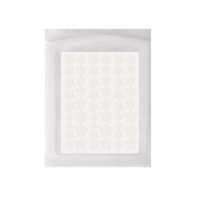 Подложки Acne Patch Genuine — наклейки для акне Hydrocolloid звезды, 40–51 шт, цветной консилер