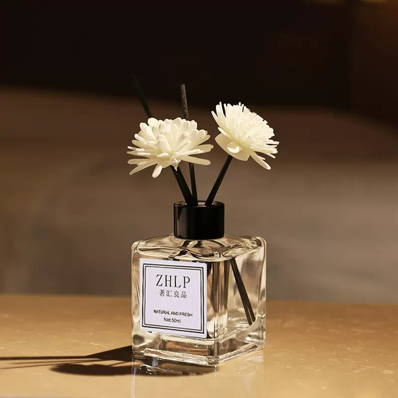 香薰无火持久留香室内厕所除臭卧室摆件藤条淡香空气清新一件代发