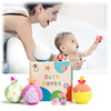 new pattern 180g Ring Toys children Balls Child Moisture moist sea salt Bubble Bath Bath ball