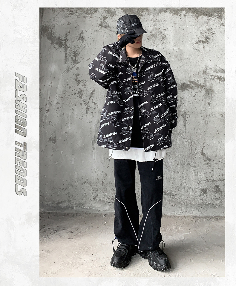 Men's Jacket For Men Cotton Casual Winter Thin Bomber Jacket_voghion.com