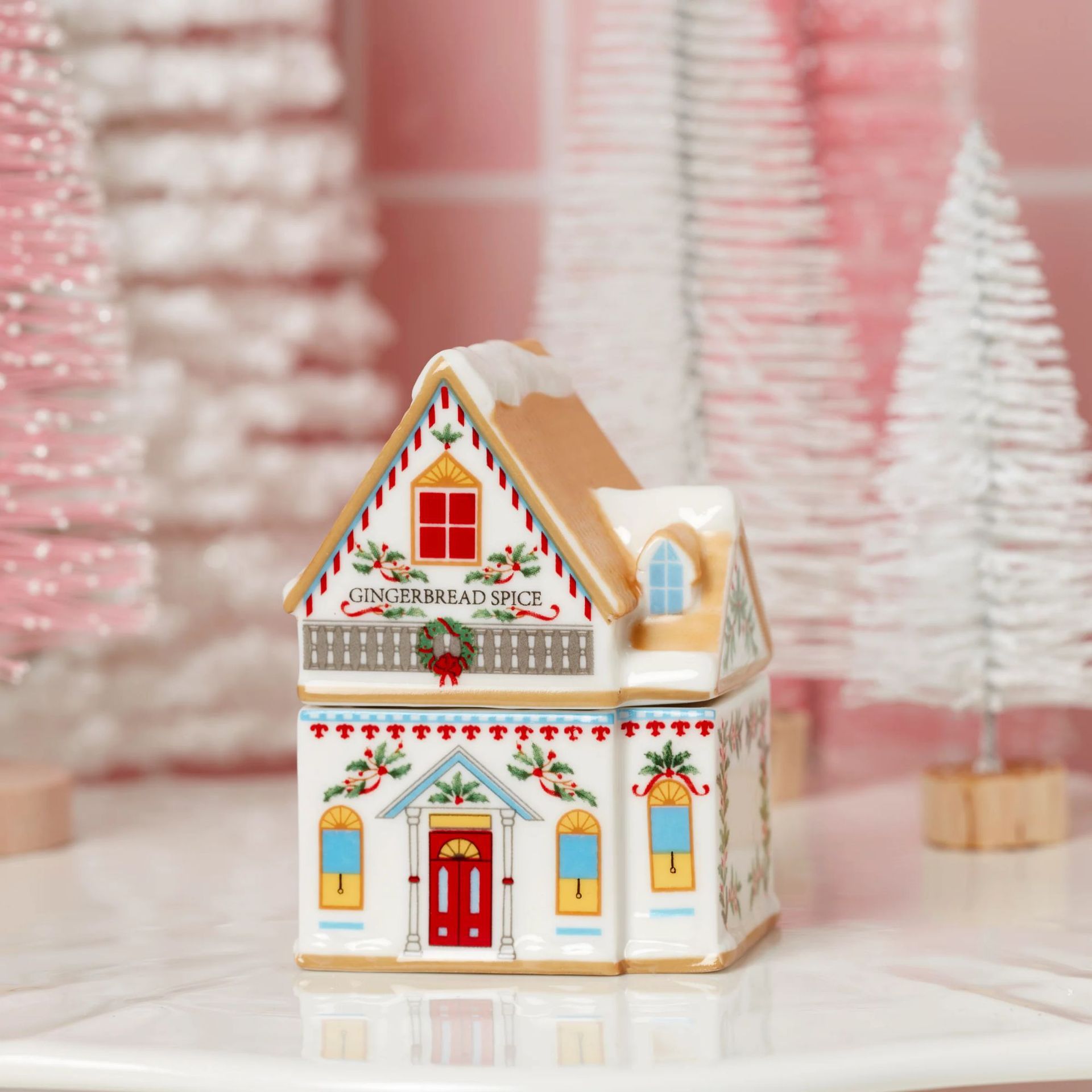 Nuevos modelos transfronterizos   Navidad Holiday Village Spice House Decoración de regalos Decoración