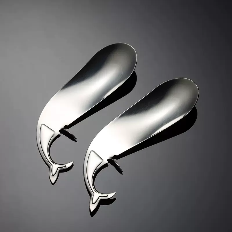 埃恩304不锈钢百香果勺子开鸡蛋果工具创意鲸鱼造型厨房用品礼品