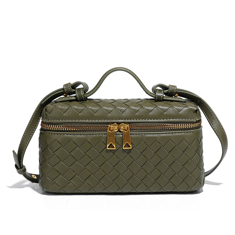 手織りオリジナルクロスボーダー外国貿易ファッションボックスバッグB家春夏新作シングルショルダー斜め掛け弁当箱カバン