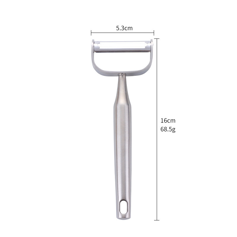 ステンレス鋼の皮むきナイフ家庭用メロン皮むき器ジャガイモとニンジンの皮むきツール多機能野菜と果物の皮むき器|undefined