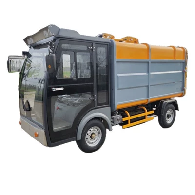 three-wheeled garbage transfer vehicle, Elektrik zibil maşınları