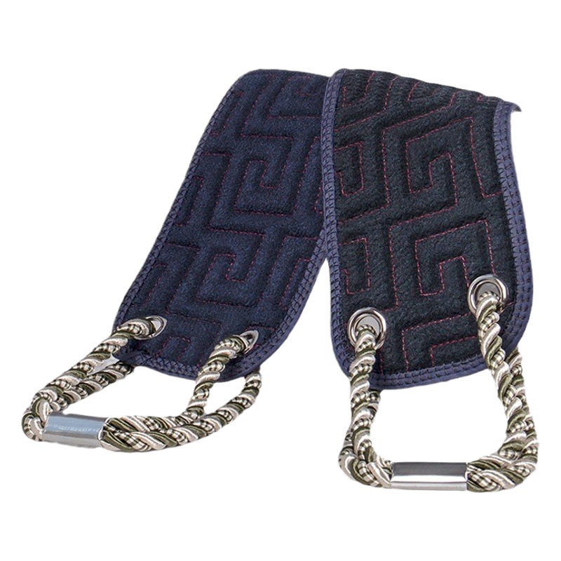 Toalla de baño Toalla de doble cara fuerte hacia atrás Tira de la espalda de los hombres y las mujeres de descontaminación de barro frotamiento artefacto Toalla de baño de espalda larga