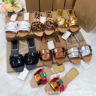 ladies flat slipper�¿�y���控ƽ����ЬŮ��ʽ�߼��Л���Ь