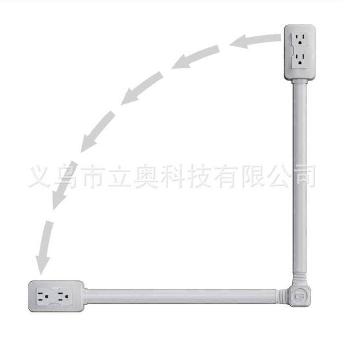 Nuevos productos transfronterizos Extender de toma de corriente eléctrica Extender de mesilla de cama sofá