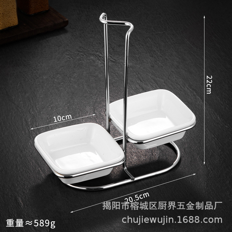 チタンメッキ金色スープスプーン棚ステンレススプーン漏れスプーン鍋スプーン棚ホテル食器棚陶磁器皿スプーン棚|undefined