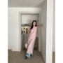 肌理气质无袖连衣裙