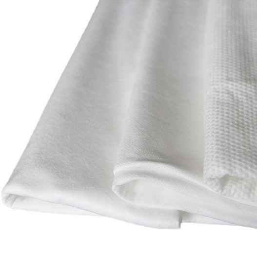 水刺布厂直销珍珠纹洗全粘胶洗脸巾原材料  95g水刺无纺布不含荧