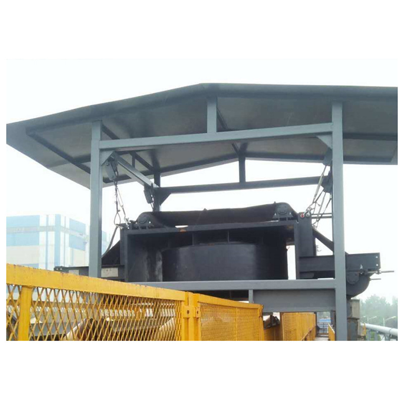 抚顺干式悬挂强磁除铁器厂家 独特设计磁路深 成本低效益高 工厂