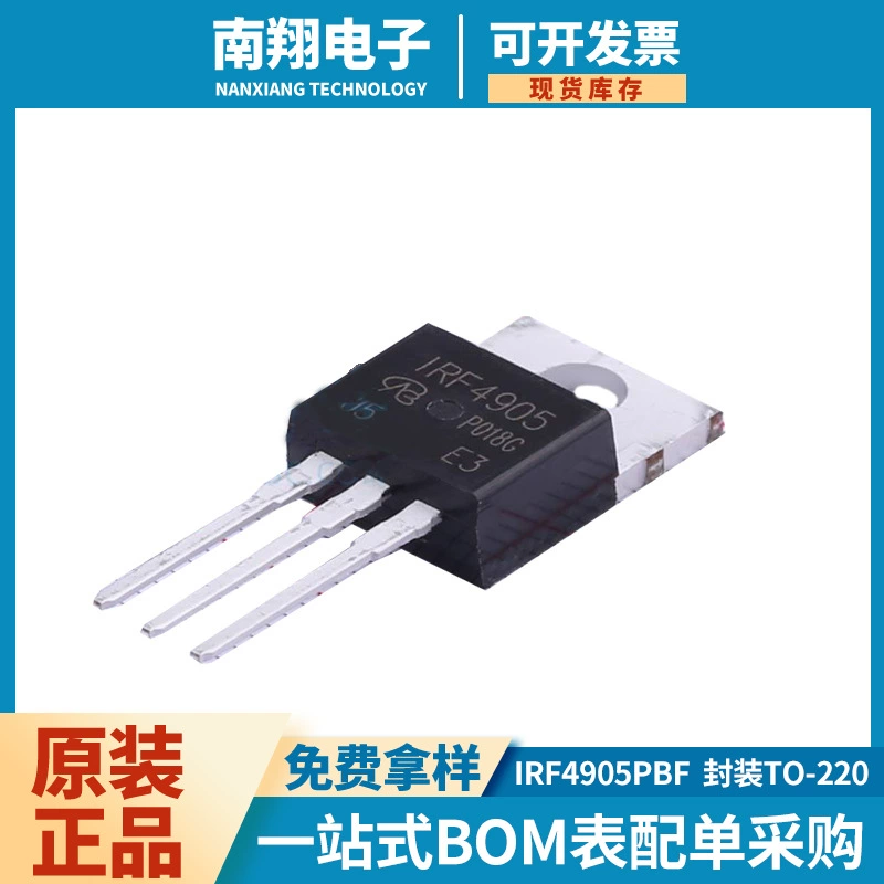 Оригинальный IRF4905PBF TO-220 MOSFET P-канальный 55В 74А высокоскоростной силовой транзистор