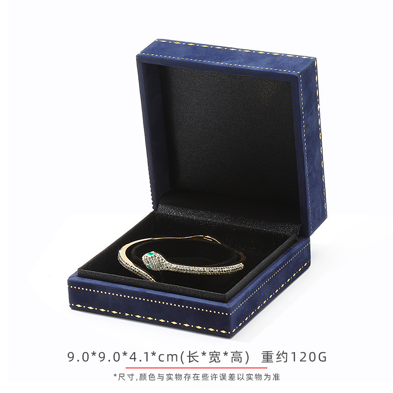 ハイエンドのレースのジュエリーボックス、ベルベットのジュエリーボックス、軽い高級リングボックス、イヤリング、ネックレス、ブレスレットボックス、ジュエリーボックス、在庫あり|undefined