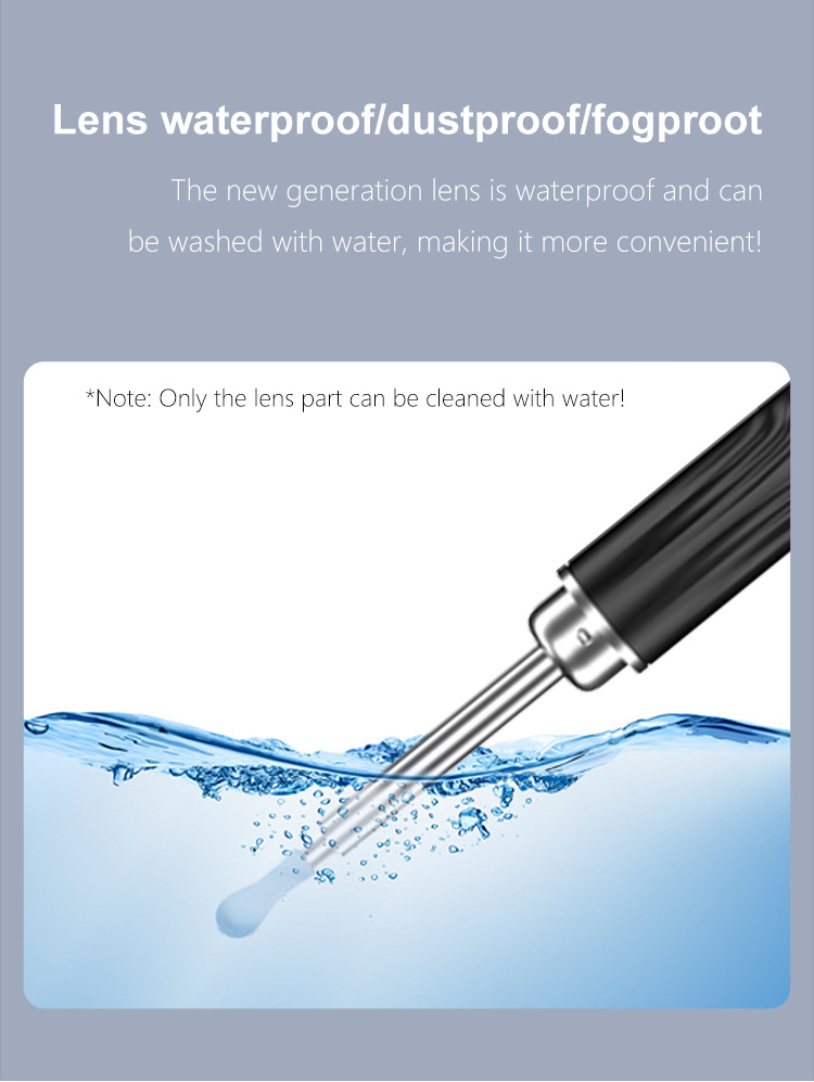 Stuzzicadenti visivo intelligente per bambini, strumento multifunzionale per la pulizia delle orecchie con luce ad alta definizione, vendita calda transfrontaliera_voghion.com