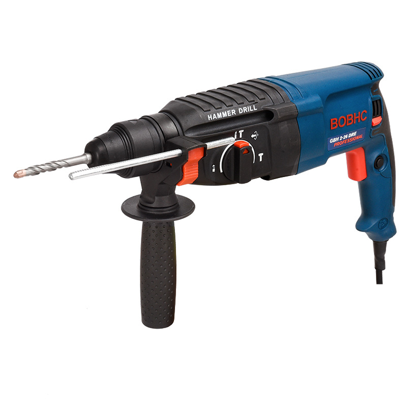 BOBHC Martillo eléctrico Taladro de impacto Taladro eléctrico Perforador de pared de hormigón multifuncional para el hogar Nombre de hierro industrial ligero y de alta potencia image 6