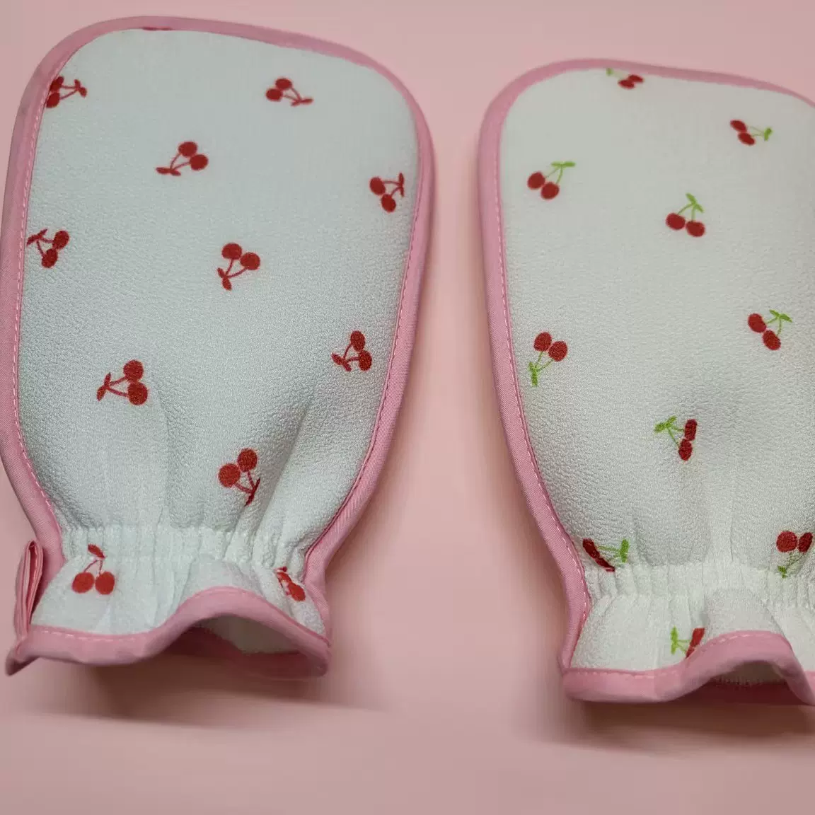 家用小樱桃搓澡巾加厚搓泥去污浴花洗澡套装拉背条搓澡用品去角