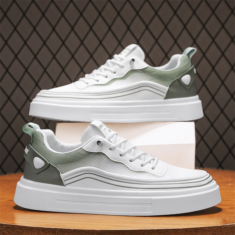 Zapatos de hombre de primavera y verano 2025 nuevo estilo simple tendencia de moda diaria cuatro estaciones todo-fósforo casual y cómodo zapatillas de deporte para hombre